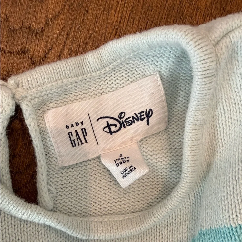 GAP Light Blue and White Kids Dance Costume